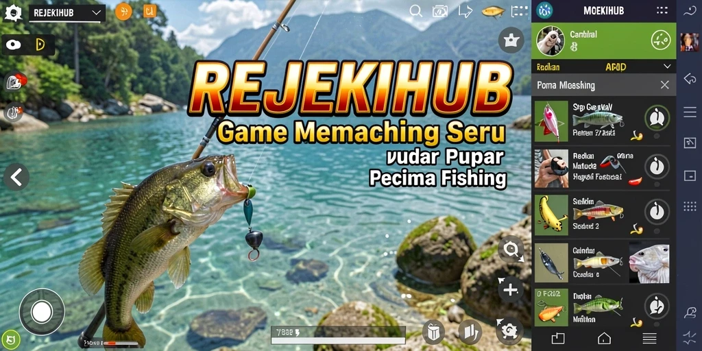 Tangkapan ikan menakjubkan dalam game Fishing REJEKIHUB.