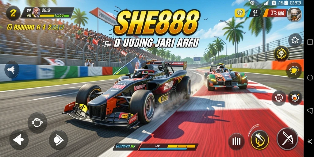 Gameplay Racing yang menegangkan dan grafis yang mengesankan.