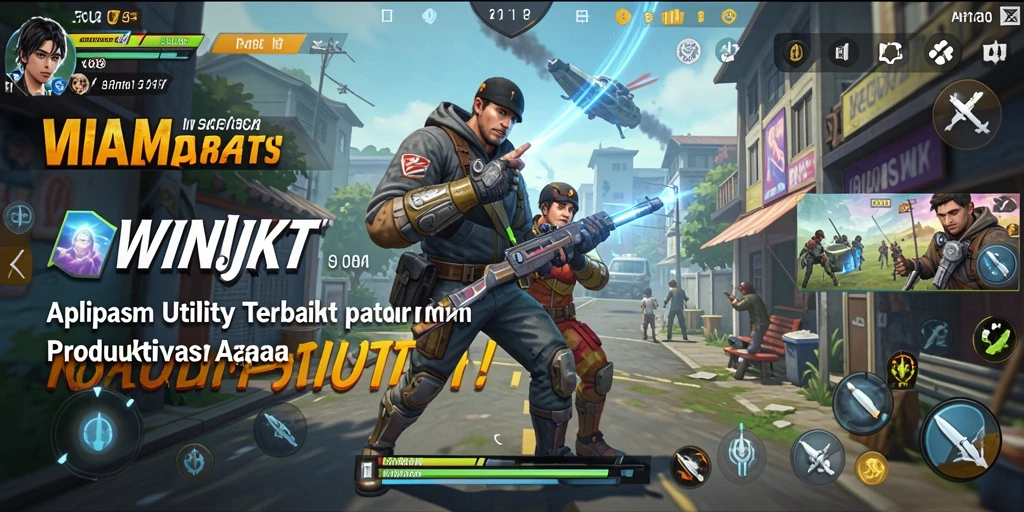 Tampilan antarmuka pengguna aplikasi WINJKT yang intuitif.